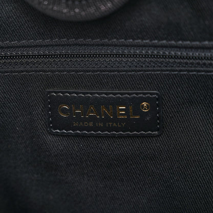 Chanel Lurex Boucle Small Deauville Tote Black 6 of 10