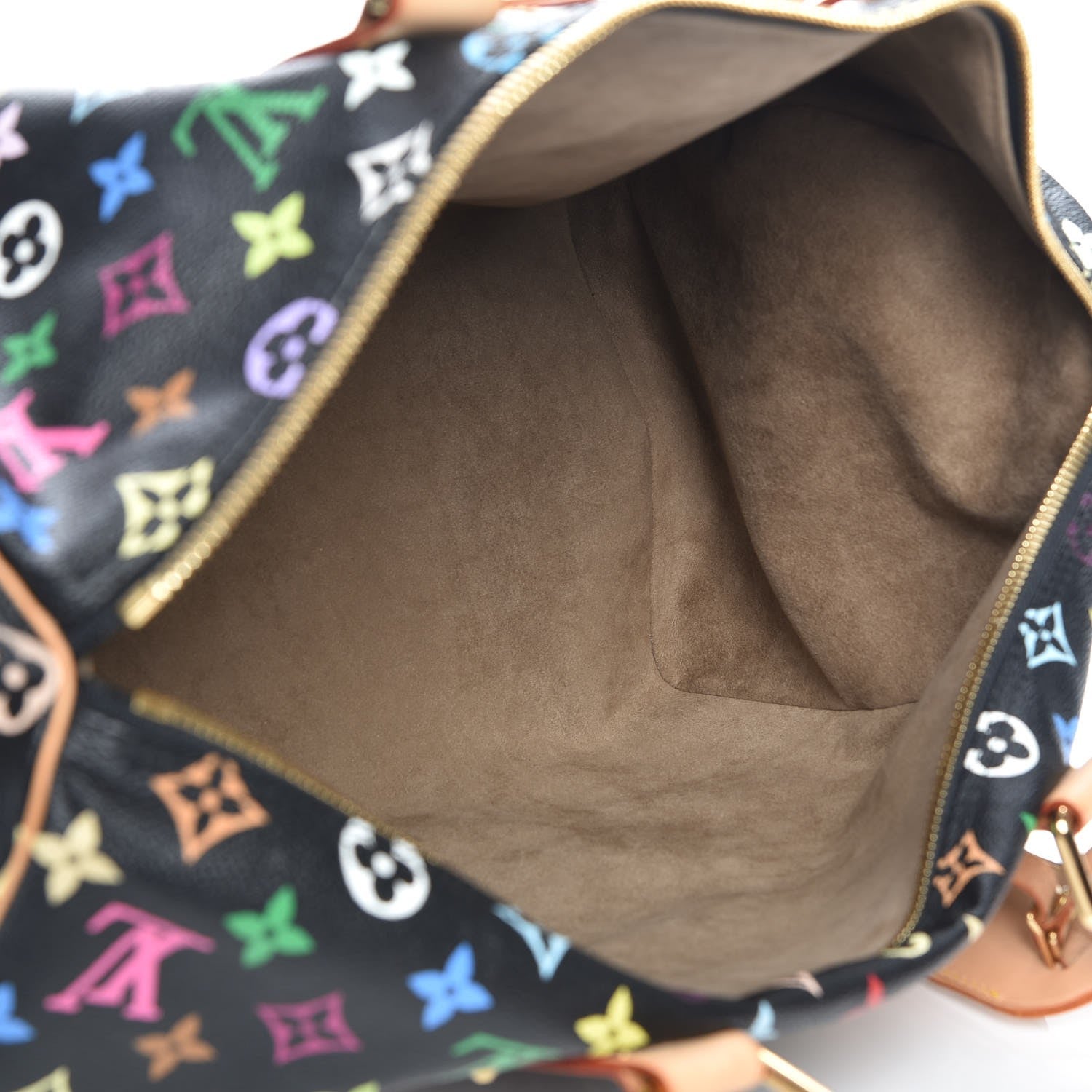Louis Vuitton Monogram Multicolor Keepall 45 Black 5 of 7