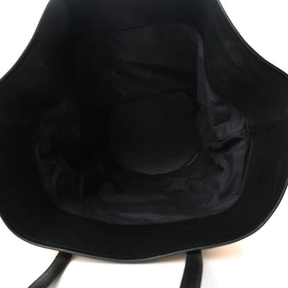 Khaite Raffia Calfskin Osa Medium Tote Natural Black 5 of 9