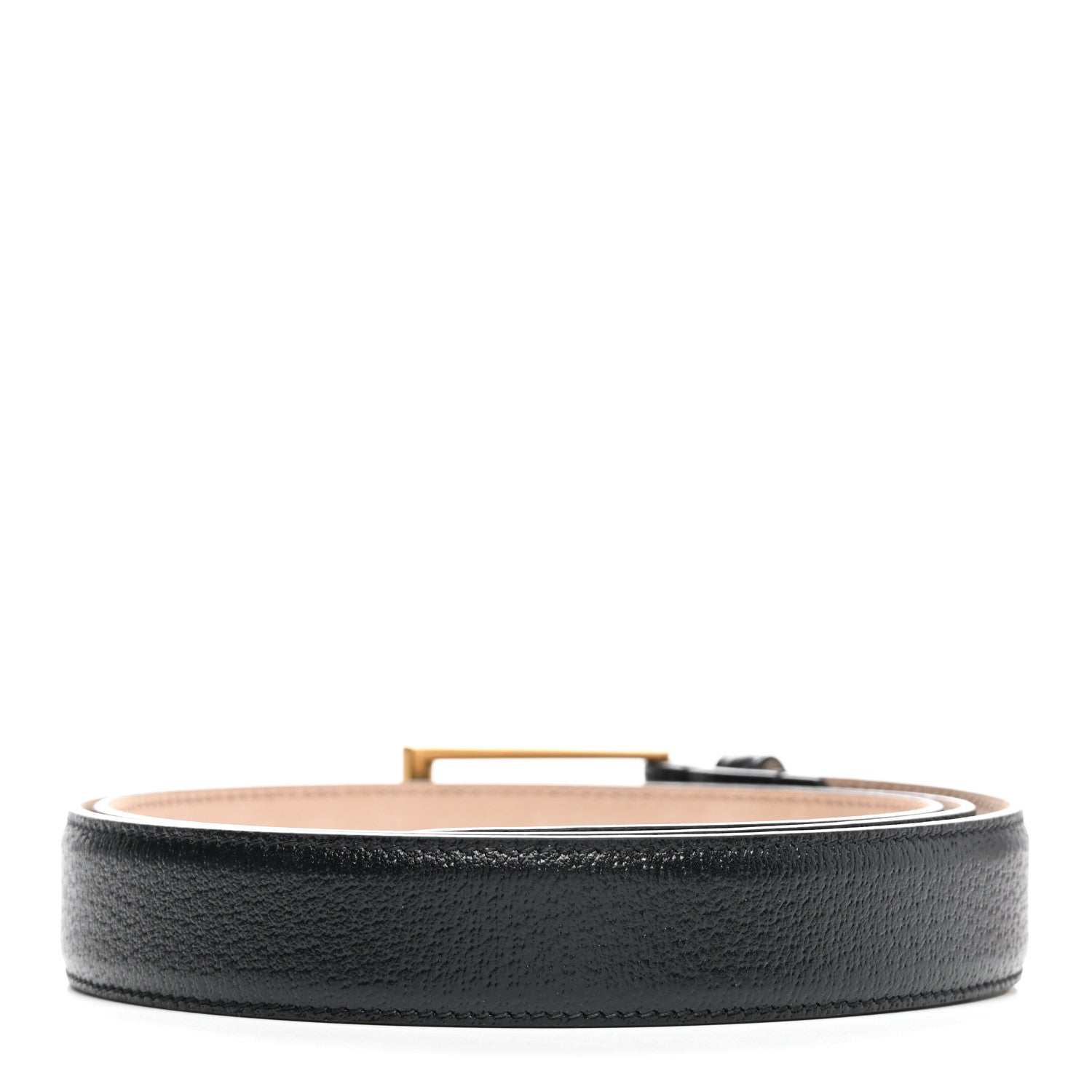 Gucci Textured Dollar Calfskin 30mm Belt 110 44 Black 2 of 5