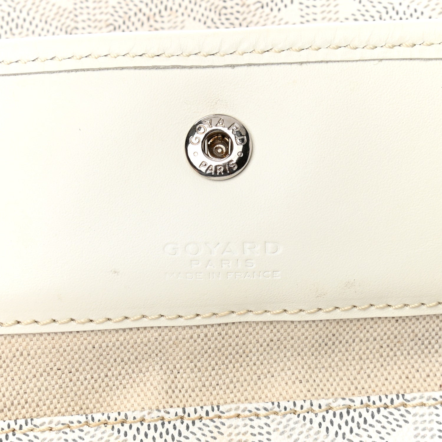 Goyard Goyardine Saint Louis GM White 7 of 10