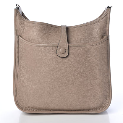 Hermes Taurillon Clemence Evelyne III PM Gris Tourterelle 4 of 38