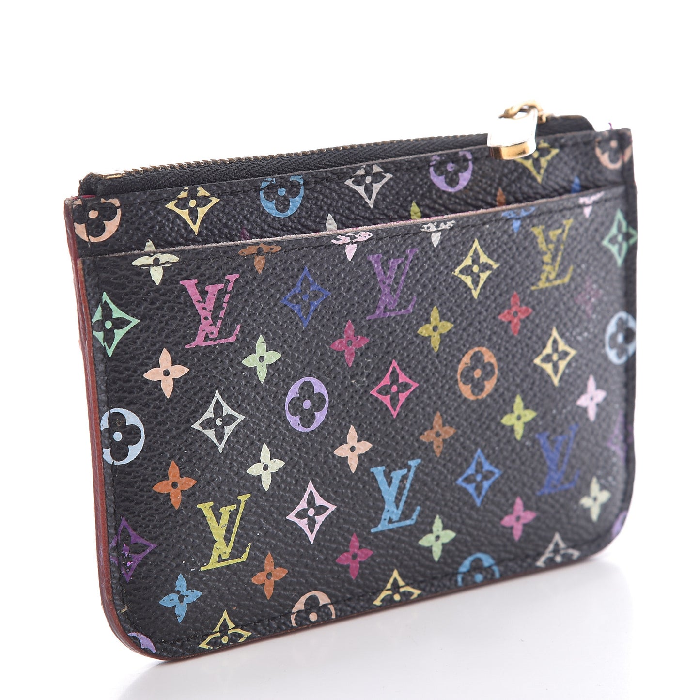 Monogram Multicolor Key Pouch Black Grenade