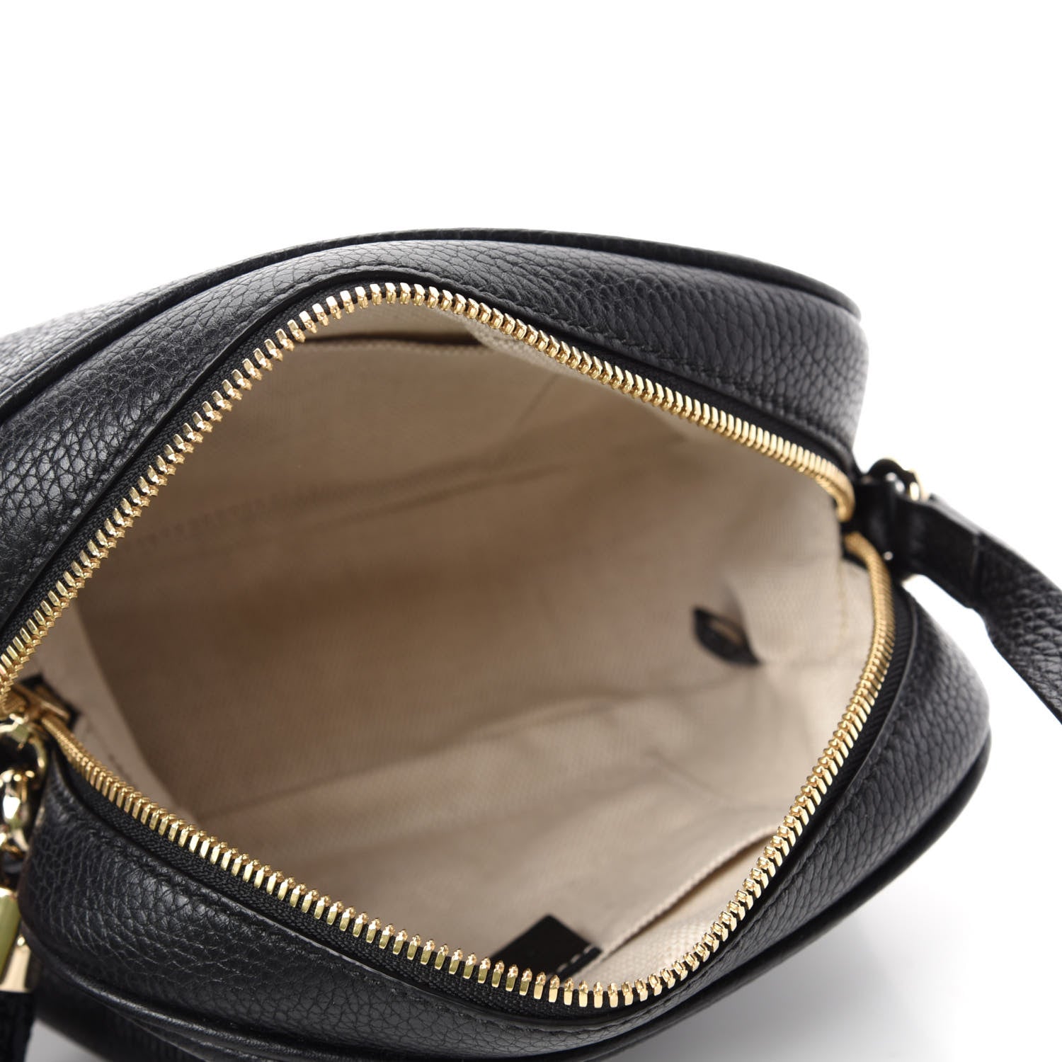 Gucci Pebbled Calfskin Small Soho Disco Bag Black 5 of 12