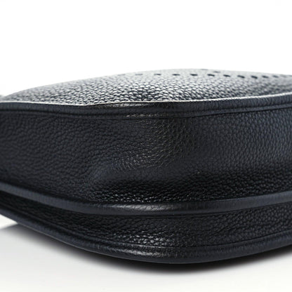 Hermes Taurillon Clemence Evelyne III PM Black 8 of 12