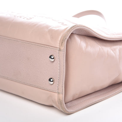 Chanel Glazed Calfskin Mini Deauville Tote Light Pink 17 of 17