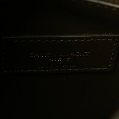 Saint Laurent Smooth Calfskin Small Le 5 A 7 Soft Hobo Light Musk 6 of 11