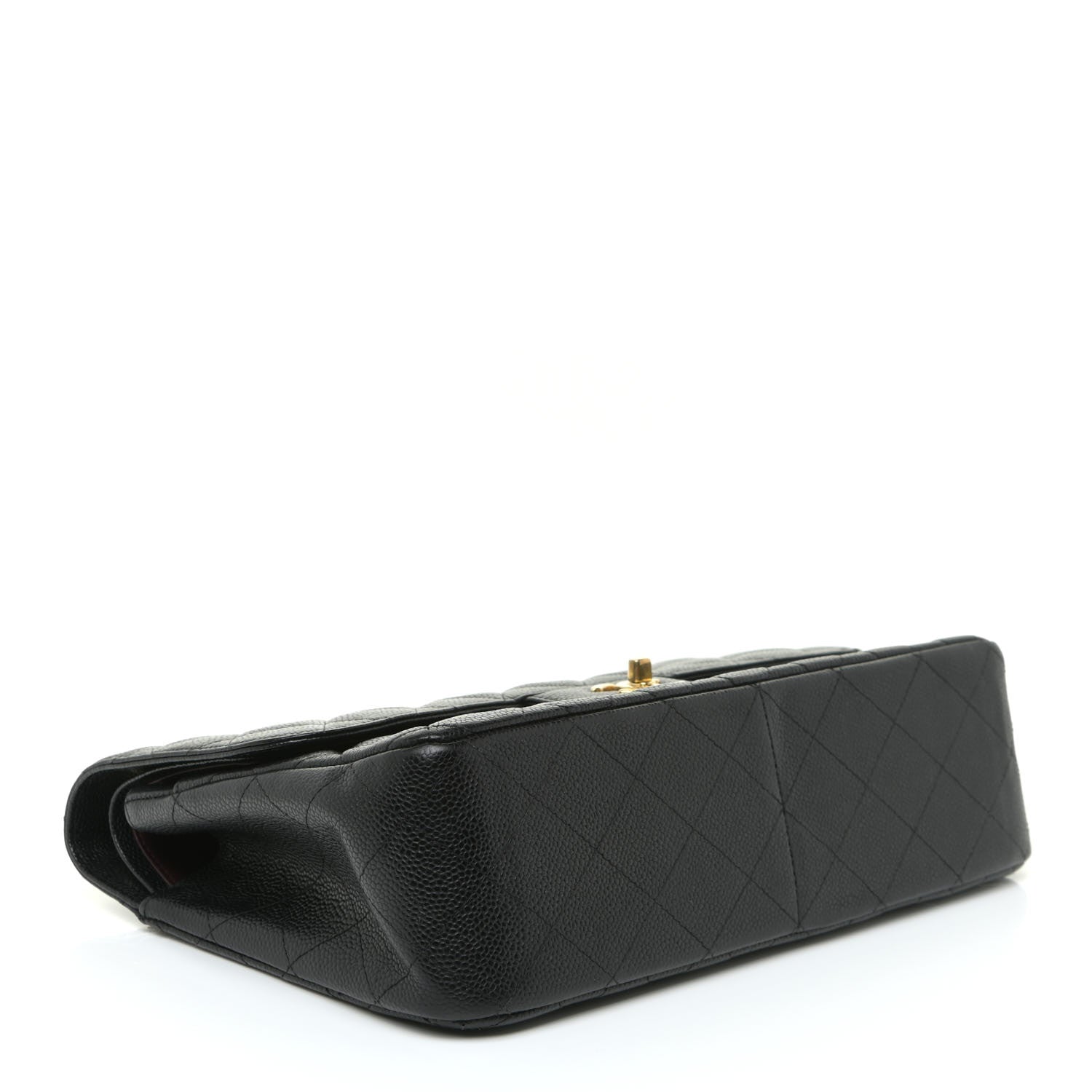 Chanel Caviar Quilted Jumbo Double Flap Black 4 of 17