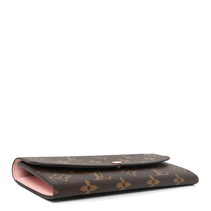 Louis Vuitton Monogram Emilie Wallet Rose Ballerine 4 of 7