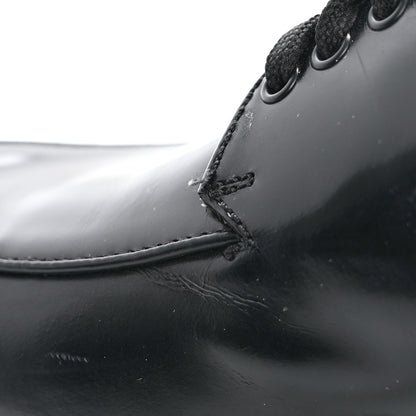 Prada Spazzolato Rois Monolith 55mm Derby Loafers 37.5 Black 12 of 13