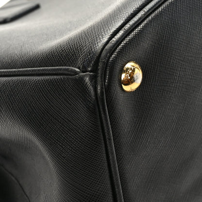 Prada Saffiano Large Galleria Double Zip Tote Black 7 of 10