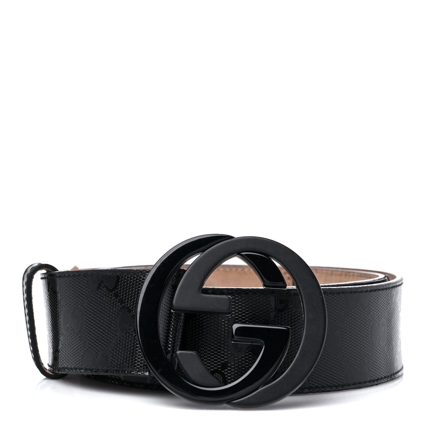 Imprime Monogram Interlocking G Belt 90 36 Black