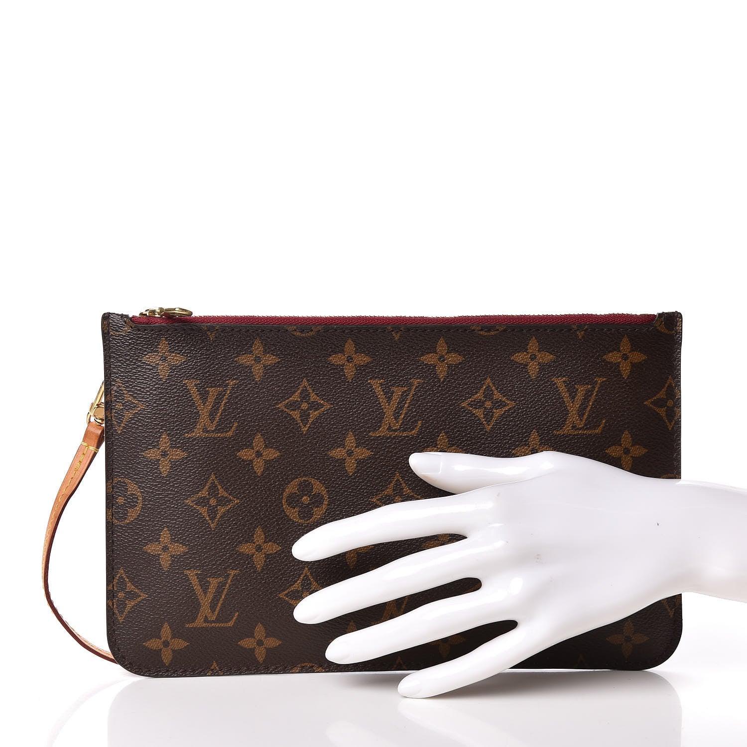 Louis Vuitton Monogram Neverfull MM GM Pochette Pivoine 2 of 7