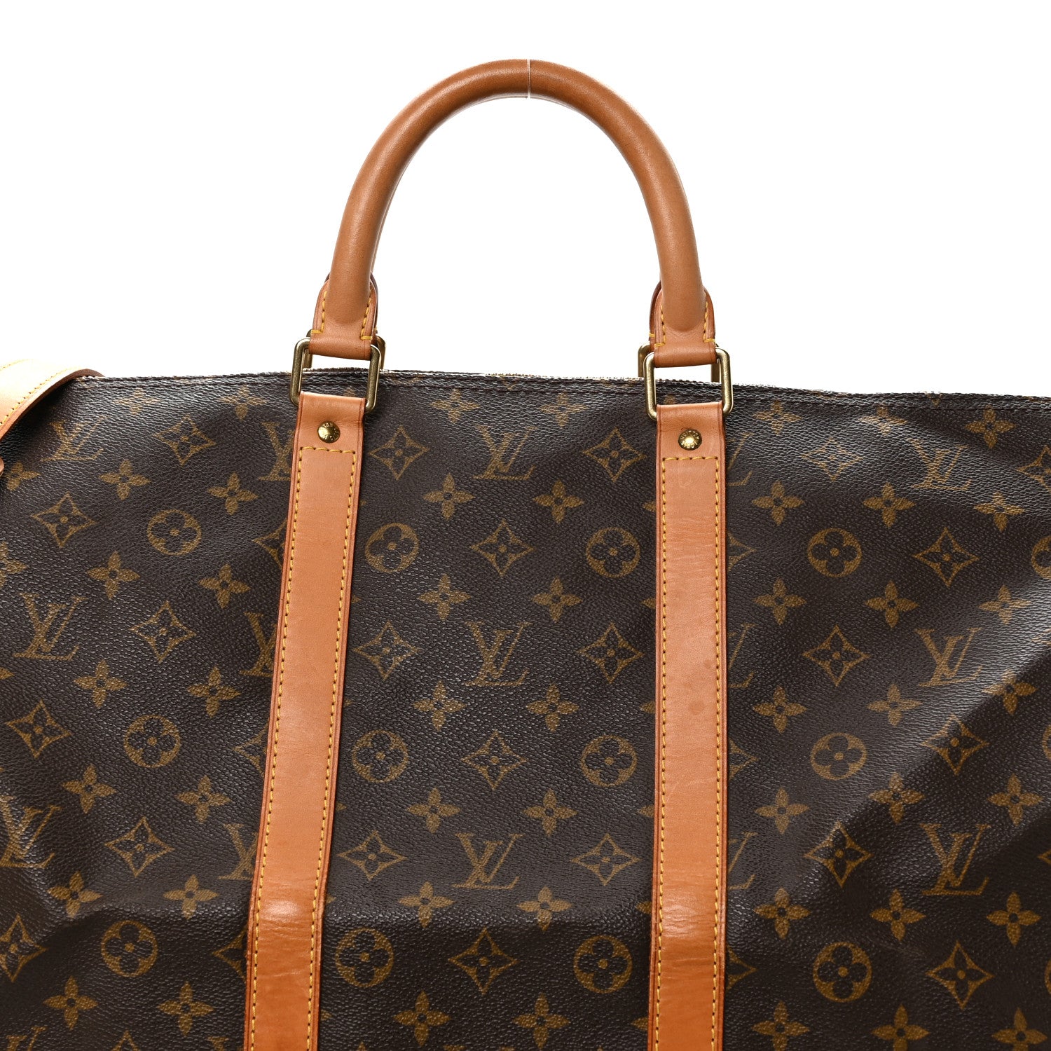 Louis Vuitton Monogram Keepall Bandouliere 55 7 of 9