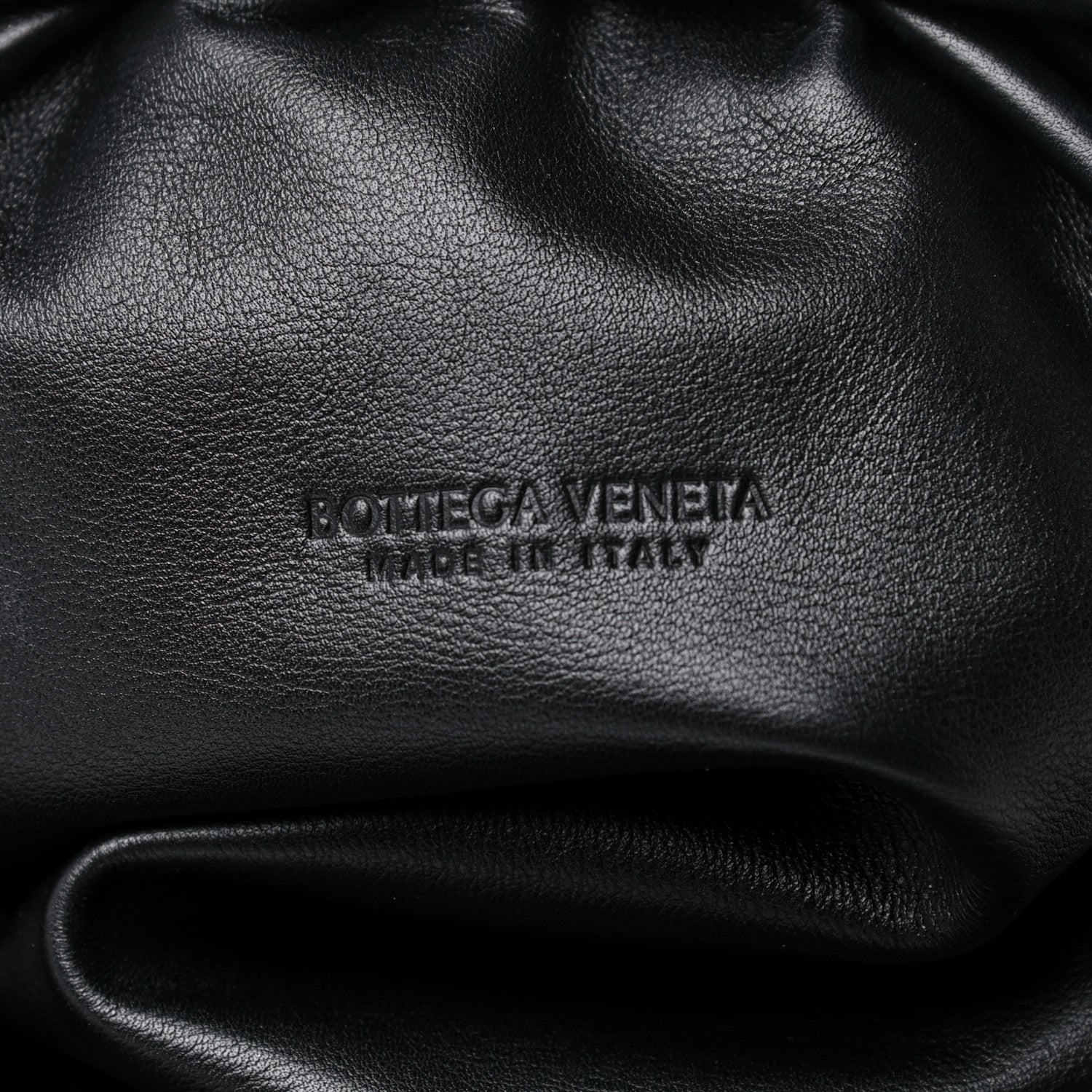 Bottega Veneta Smooth Butter Calf The Pouch Oversized Clutch Black 5 of 8