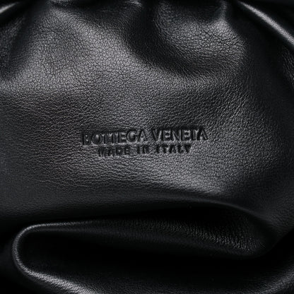 Bottega Veneta Smooth Butter Calf The Pouch Oversized Clutch Black 5 of 8