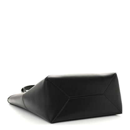 Loewe Shiny Calfskin Medium Puzzle Fold Tote Black 4 of 9