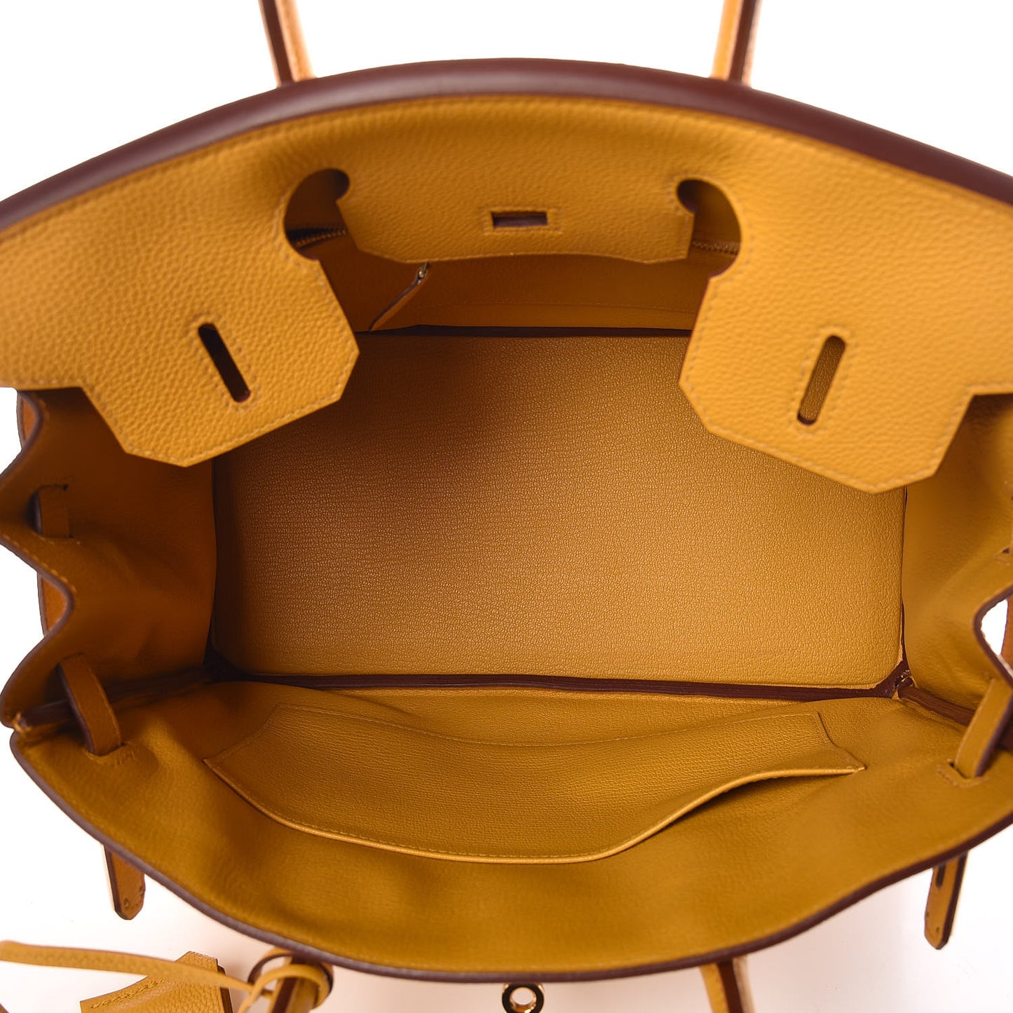 Togo Birkin 30 Jaune Ambre