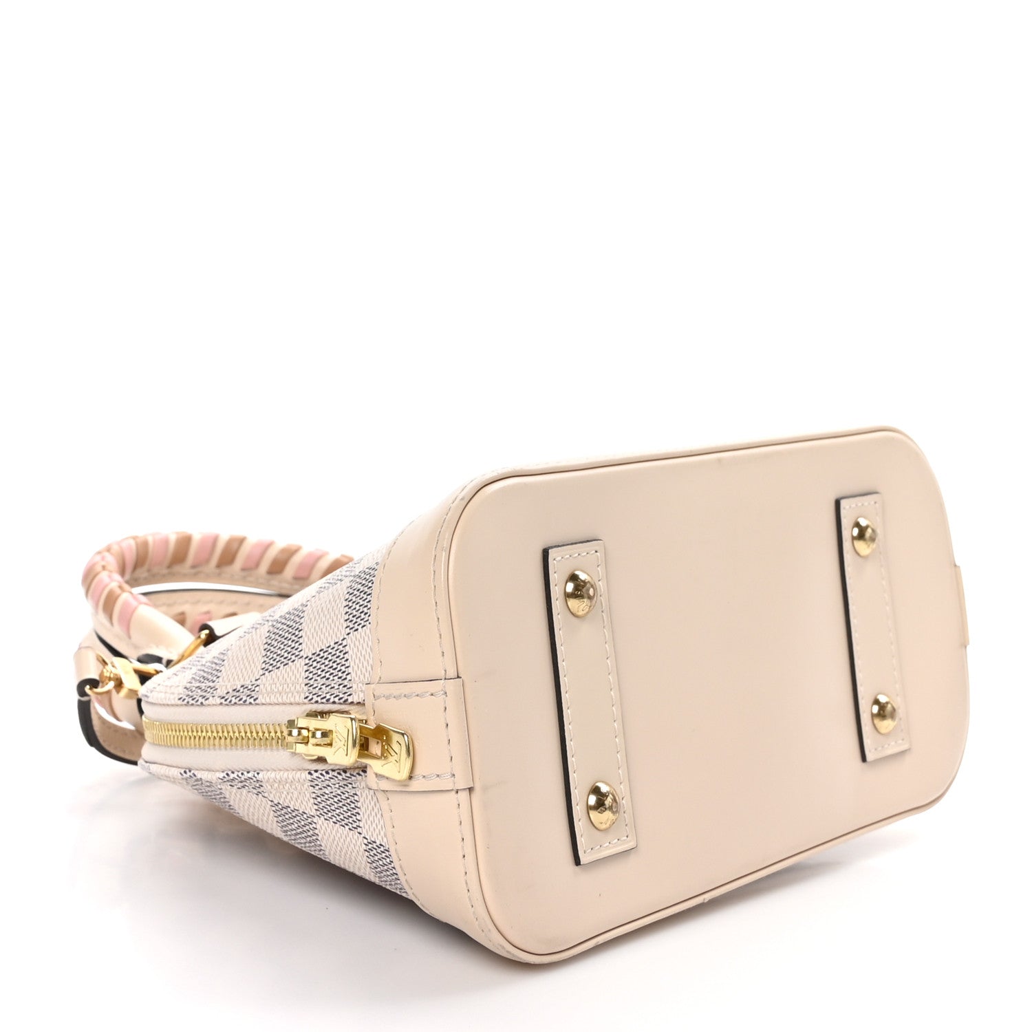 Louis Vuitton Damier Azur Braided Alma BB 4 of 8