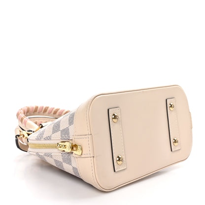 Louis Vuitton Damier Azur Braided Alma BB 4 of 8