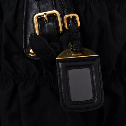 Prada Tessuto Nylon Gaufre Tote Black 12 of 20