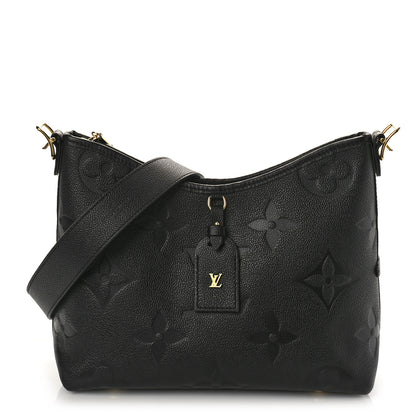 Louis Vuitton Empreinte Carryall PM Black 3 of 9