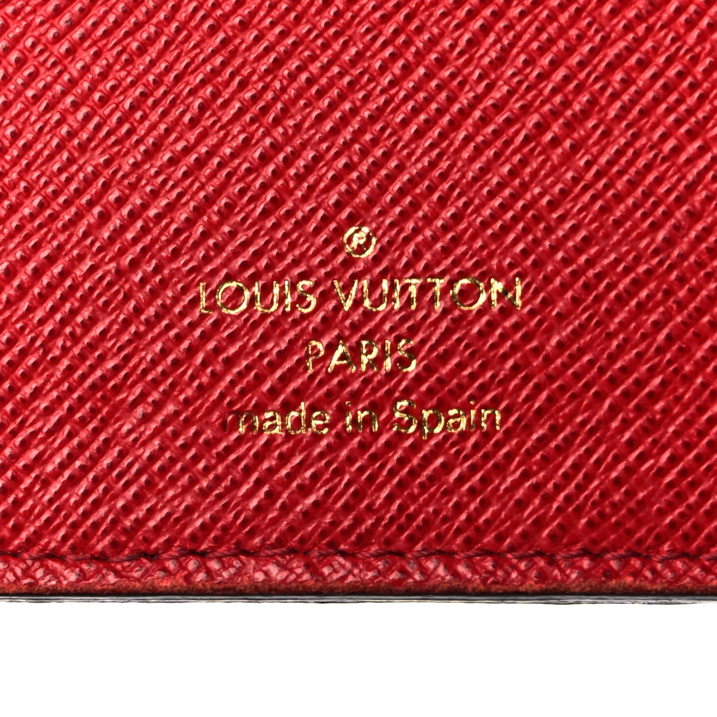 Monogram Insolite Wallet Red