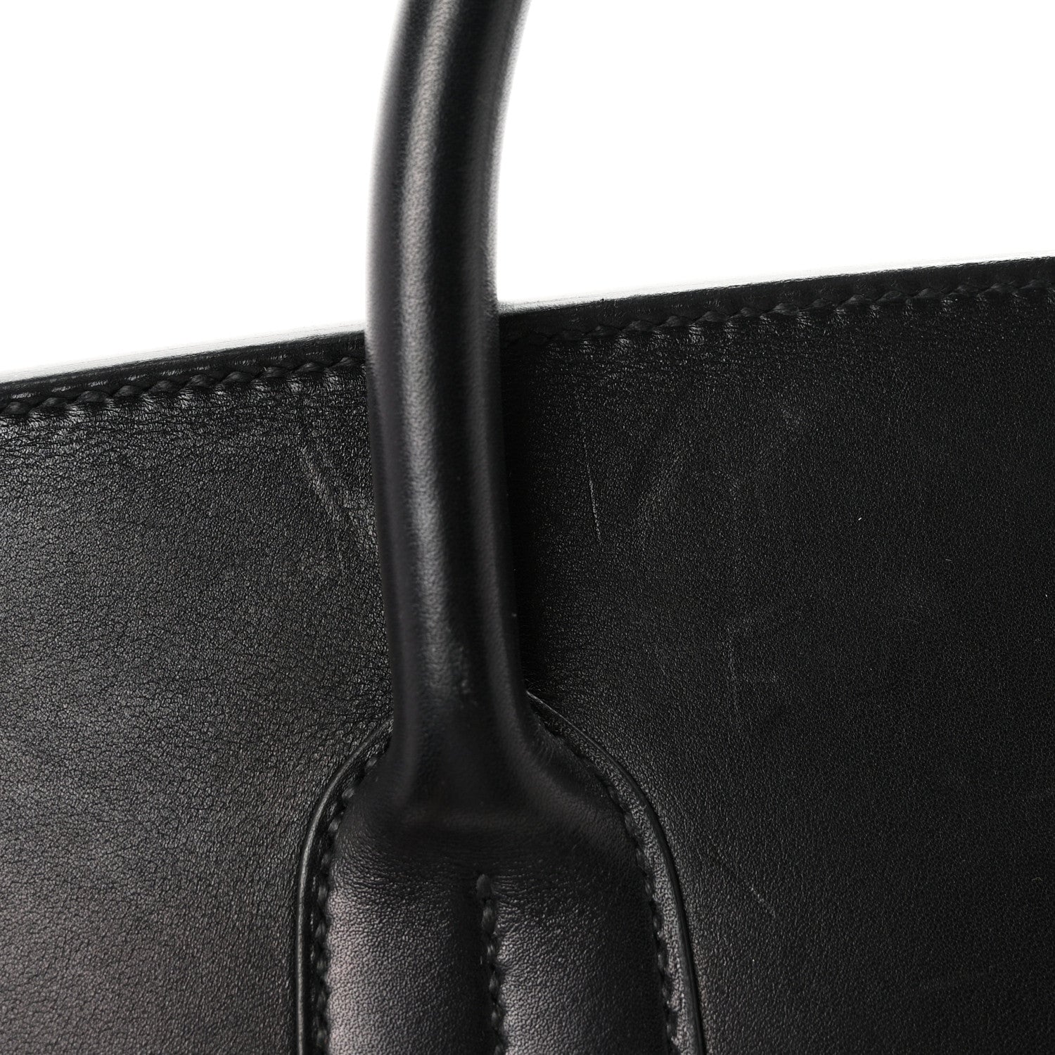 Hermes Hunter Criss Viking Evergrain Flag HAC Birkin 40  Ecru Black 13 of 13