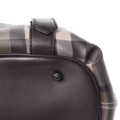 Burberry Smoked Check Small Northfield Tote Plum 15 of 20