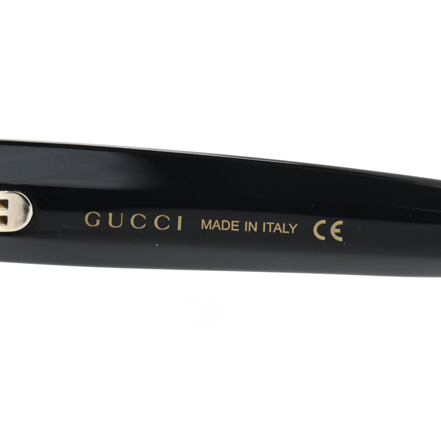 Round Frame Star Sunglasses GG0208S Black