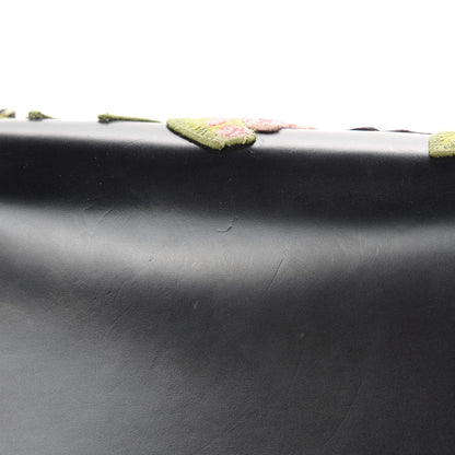 Gucci Calfskin Floral Embroidered Studded Small Dionysus Shoulder Bag Black 15 of 15