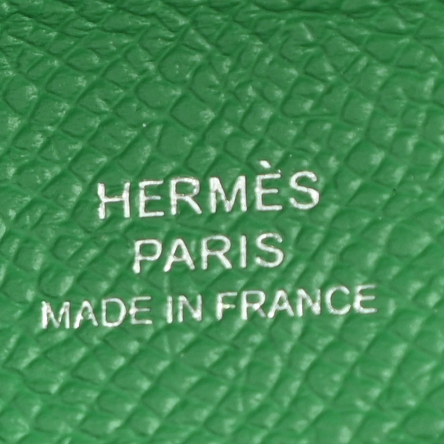 Epsom Calvi Card Case Vert Vertigo