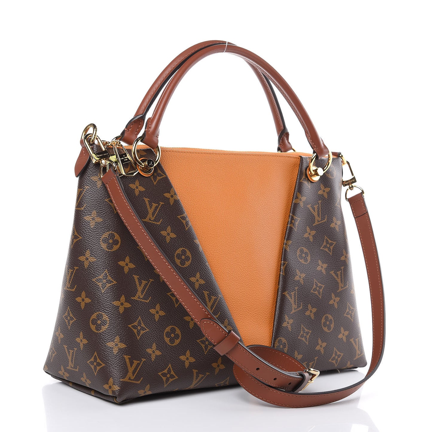 Monogram V Tote MM Safran