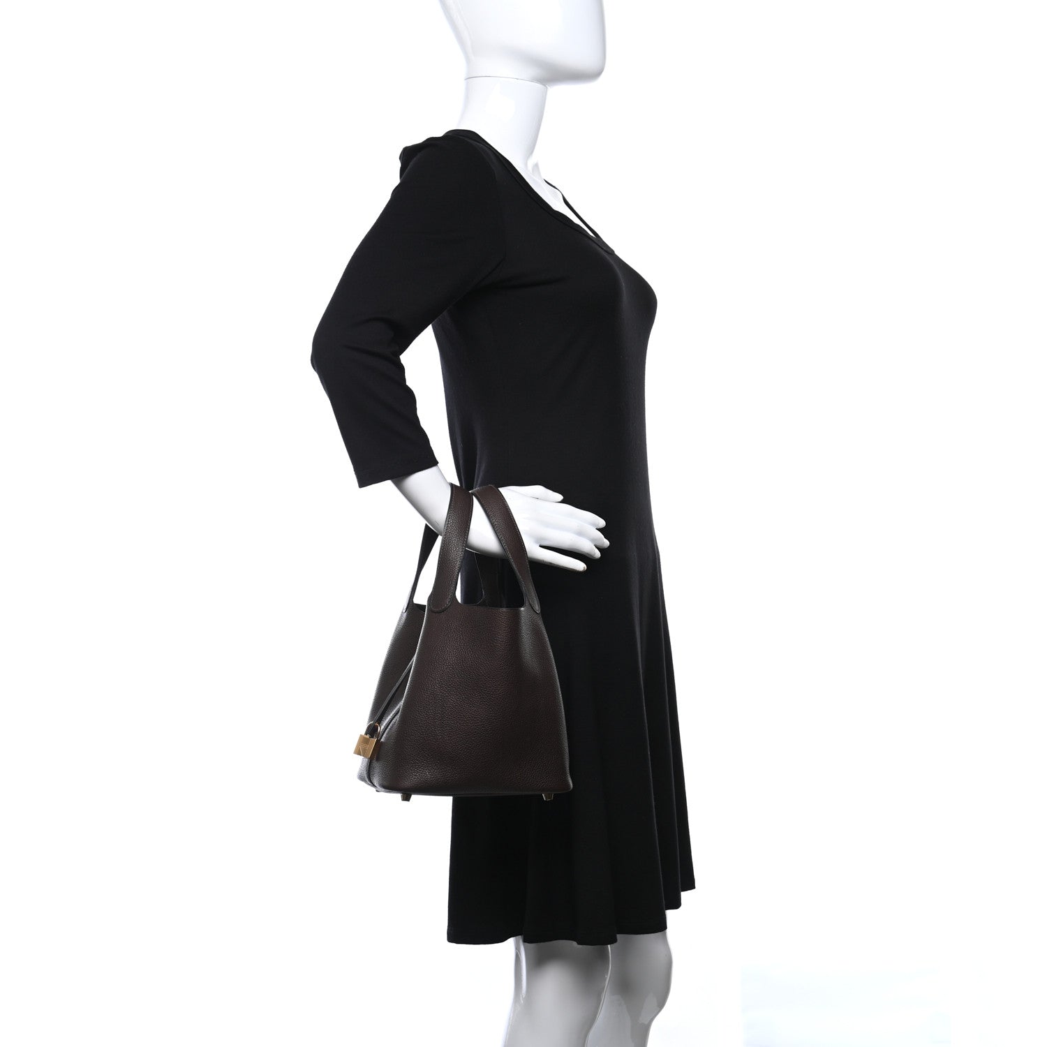 Hermes Taurillon Clemence Picotin Lock 18 PM Ebene 2 of 12