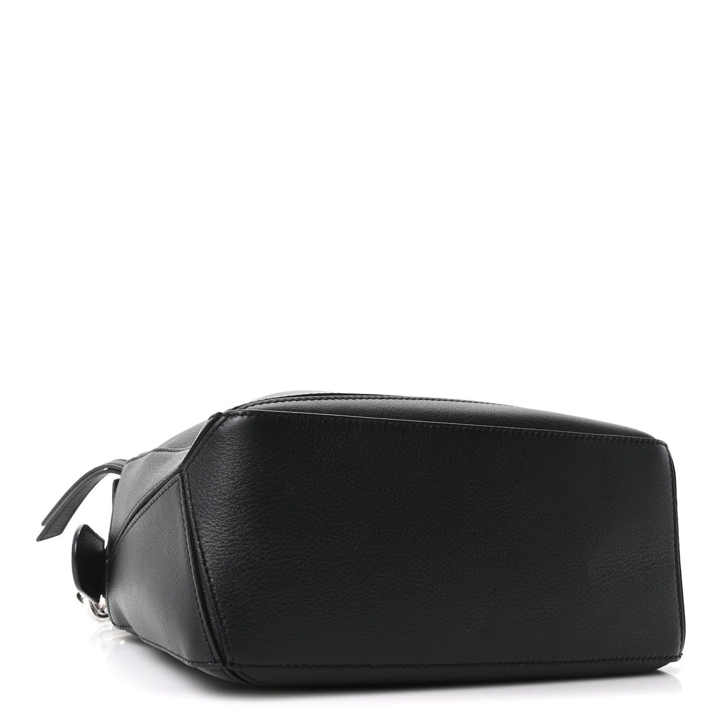 Calfskin Small Puzzle Bag Black