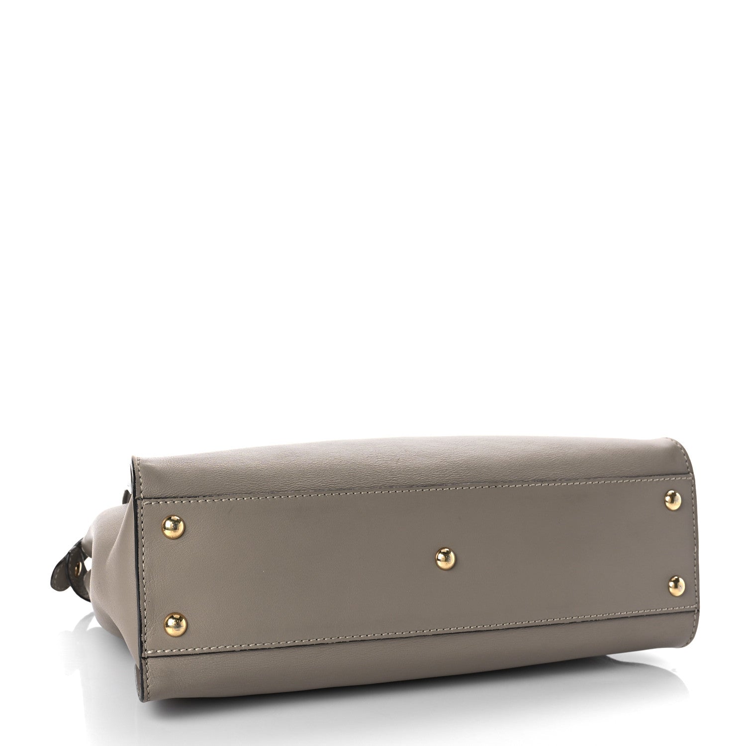 Fendi Vitello Seta Plexiglass Tortoise Medium Peekaboo Iconic Satchel Tortora 4 of 10