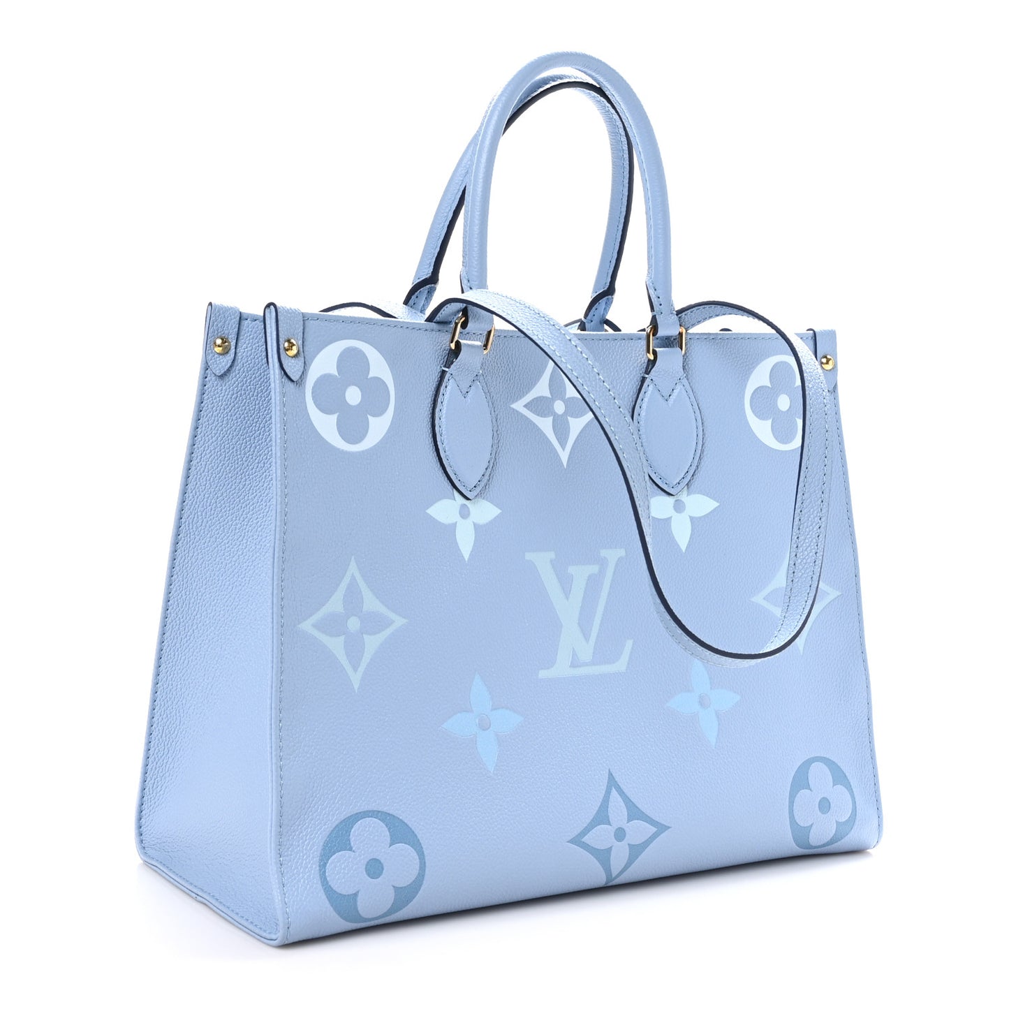 Empreinte Monogram Giant By The Pool Onthego MM Summer Blue