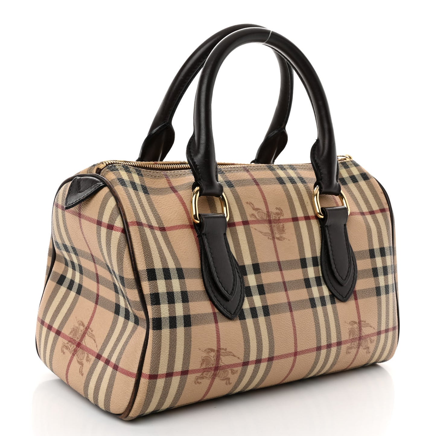Haymarket Check Small Chester Bowling Bag Chocolate