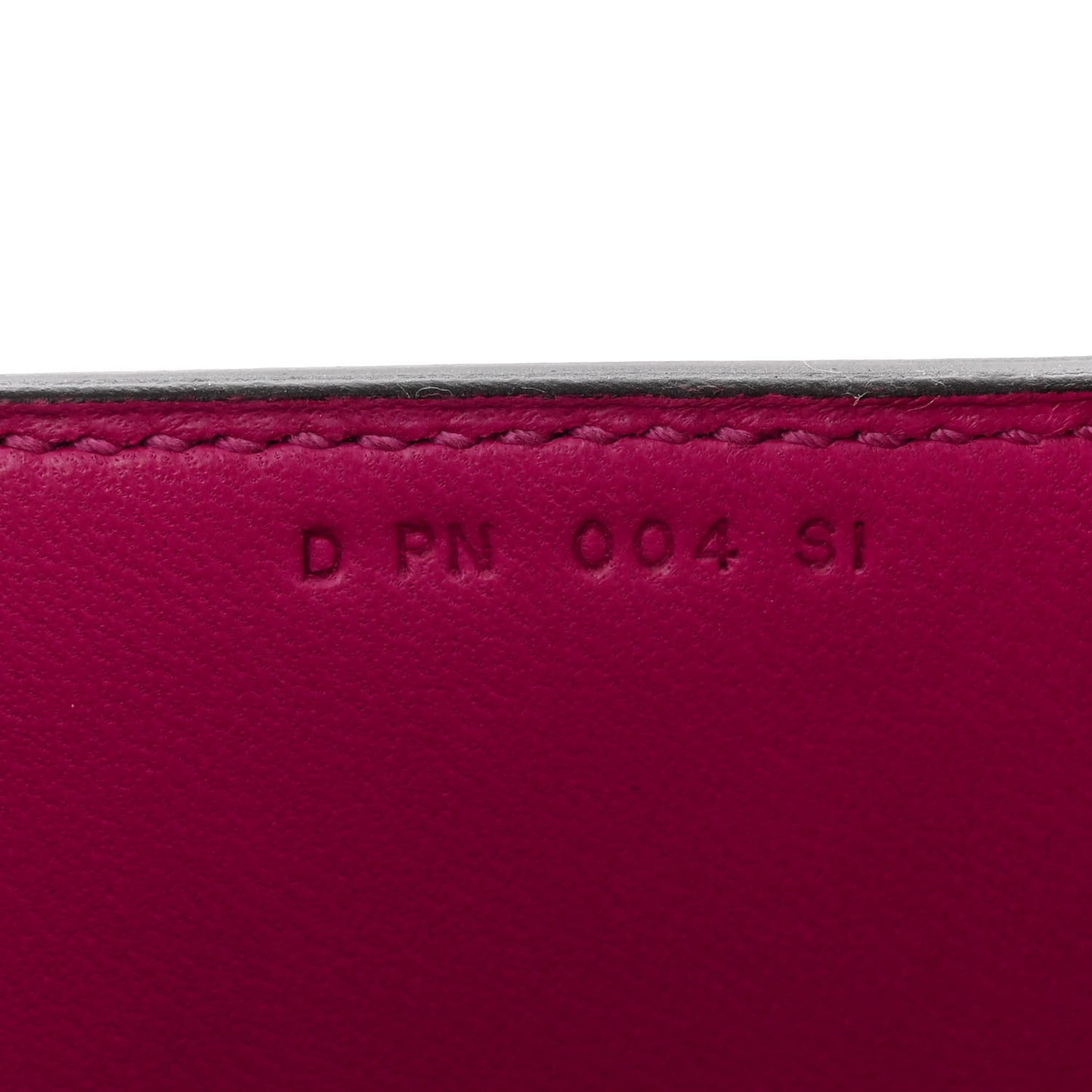 Madame Calfskin Cinhetic Boxy Top Handle Bag Rose Pourpre