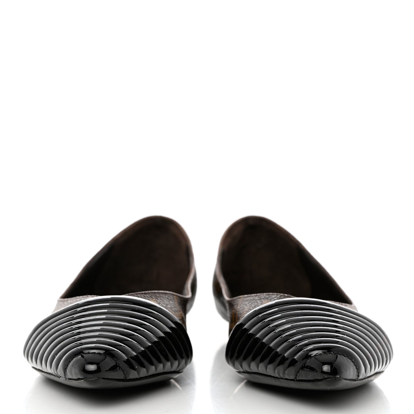 Monogram Inspired Ballerina Flats 36