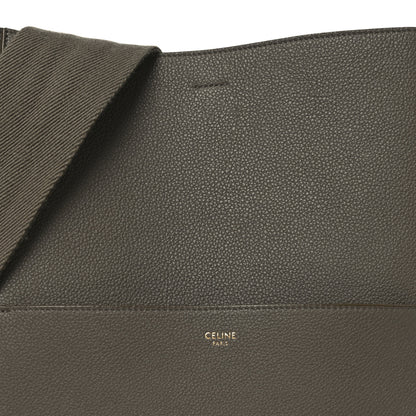 Celine Soft Grained Calfskin Sangle Bucket Bag Taupe 7 of 9