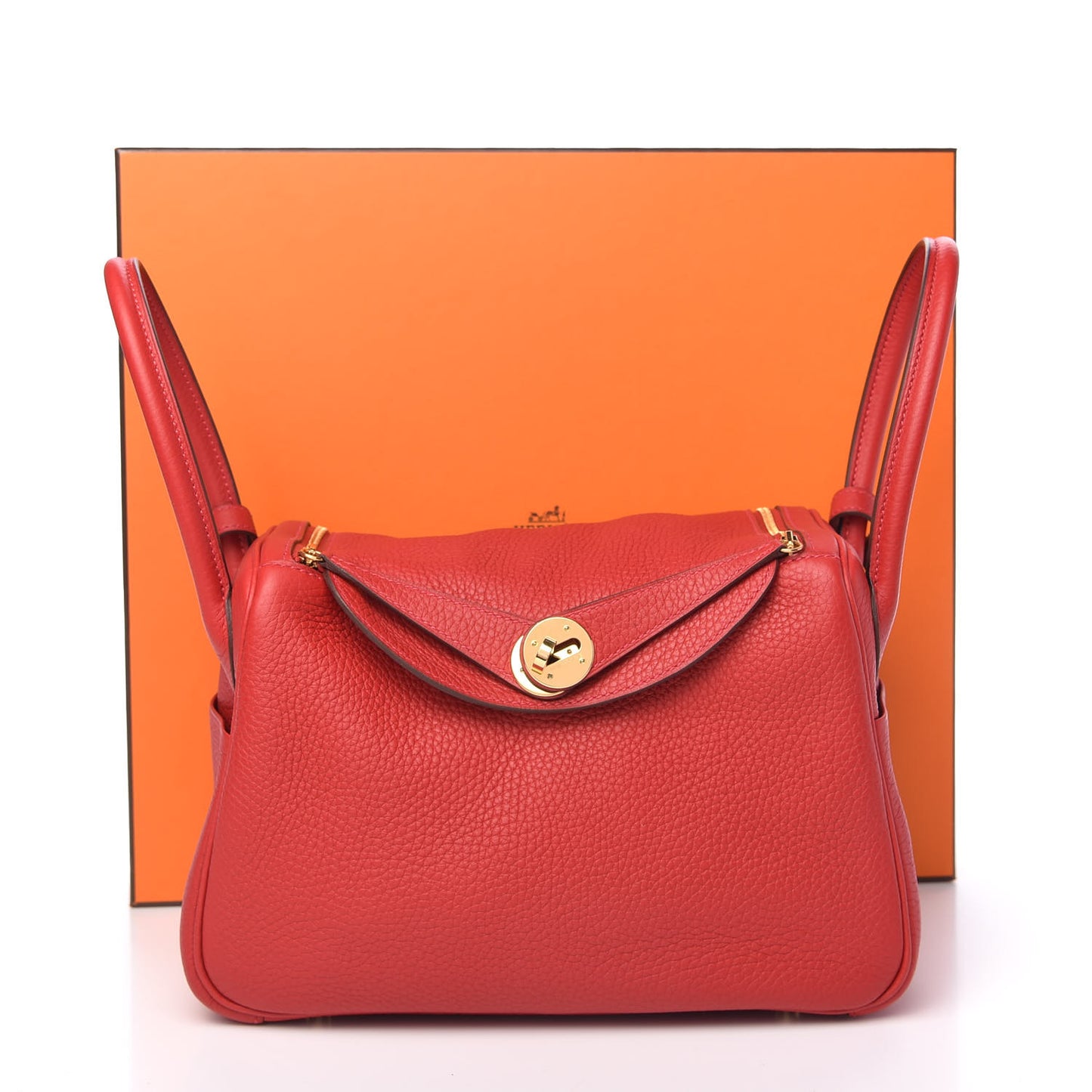 Taurillon Clemence Lindy 26 Rouge Casaque