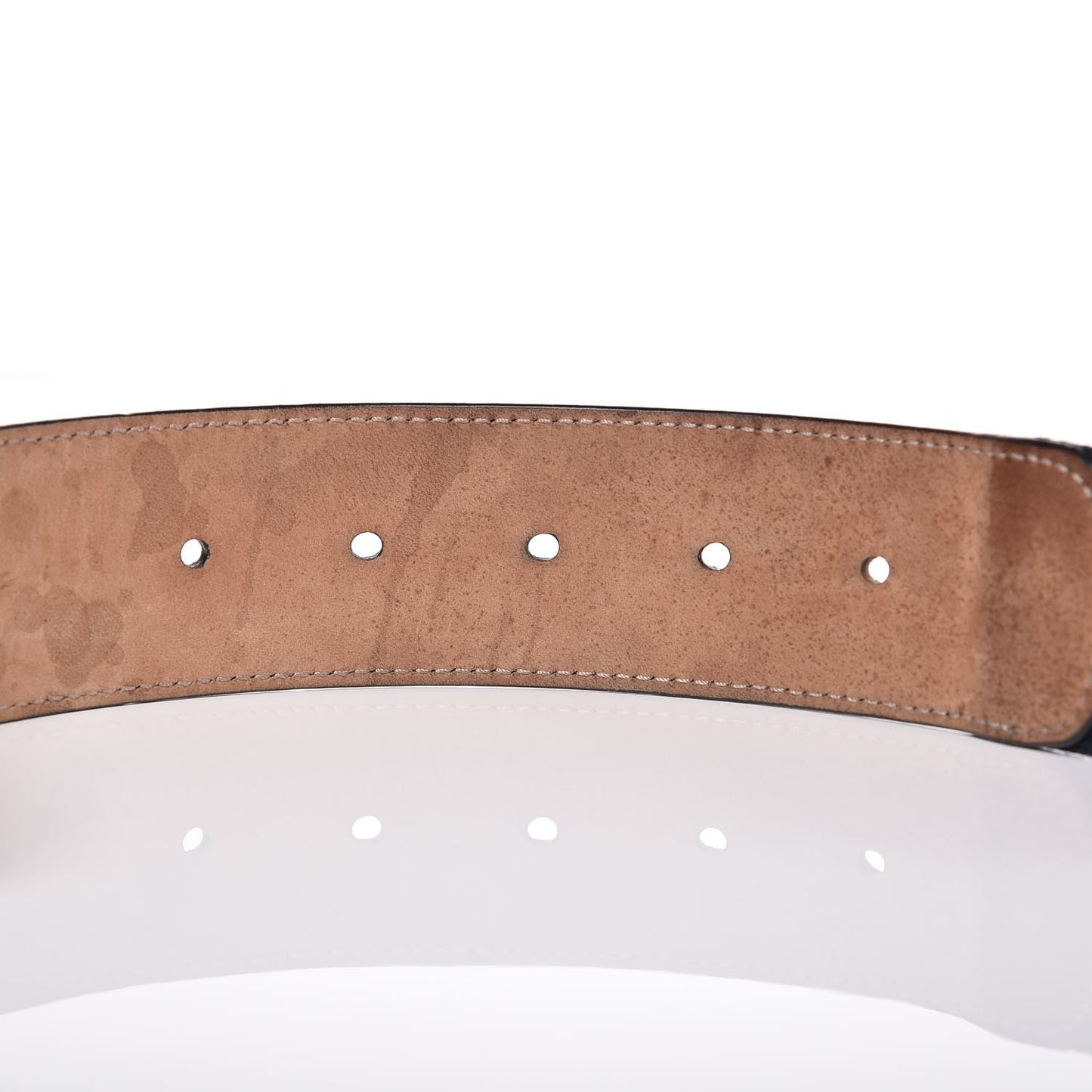 Nylon Calfskin Double G Web 40mm Belt 80 32 Blue Red Black