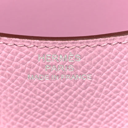Hermes Epsom Constance Slim Wallet Mauve Sylvestre 6 of 9