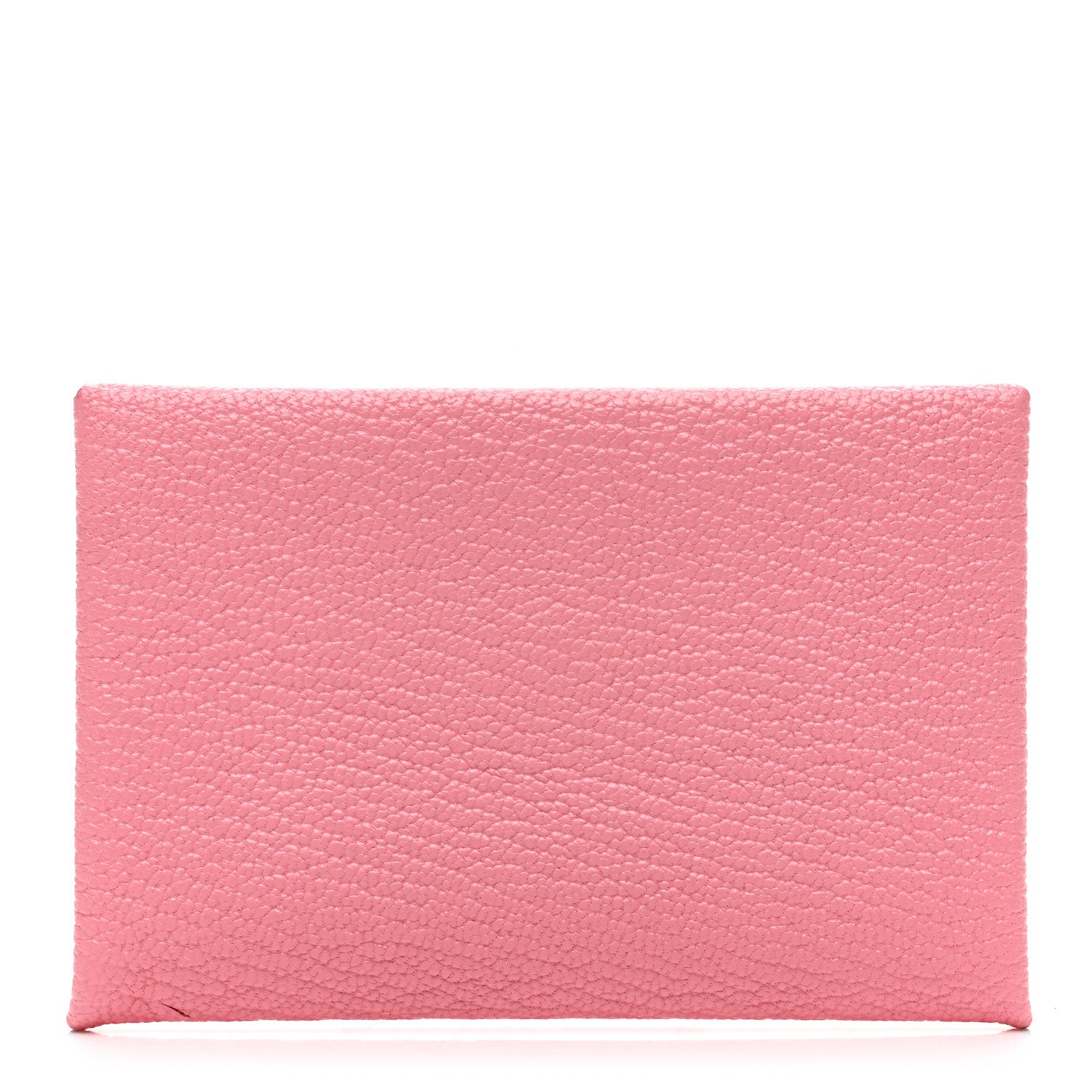 Hermes Chevre Chandra Verso Calvi Card Case Rose Confetti Brique 1 of 7