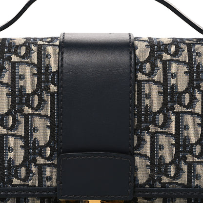 Christian Dior Oblique 30 Montaigne Flap Bag Blue 8 of 12