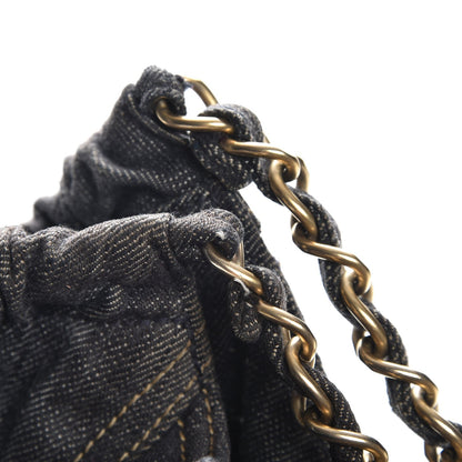 Chanel Denim XL Coco Cabas Tote Blue 10 of 10