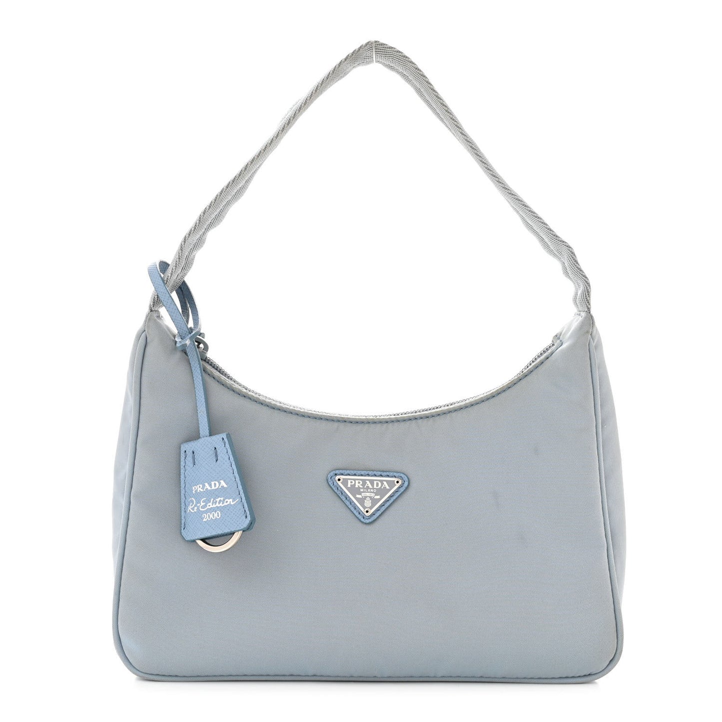 Tessuto Nylon Mini Re-Edition 2000 Bag Astrale
