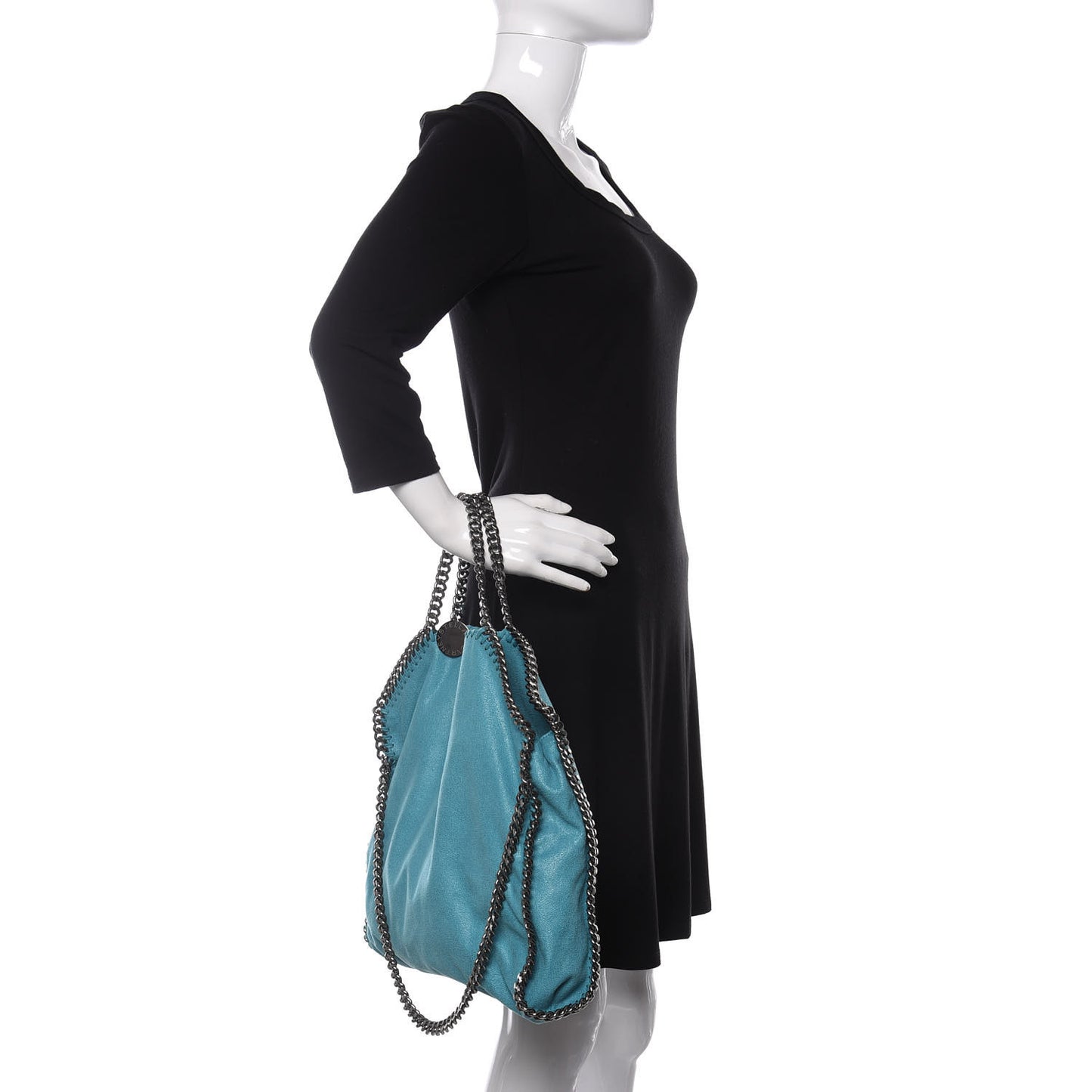 Shaggy Deer Falabella Fold Over Tote
