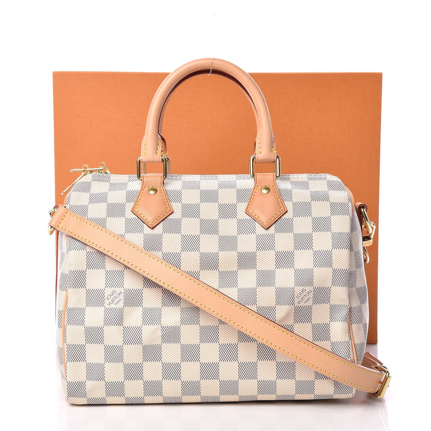 Damier Azur Speedy Bandouliere 25